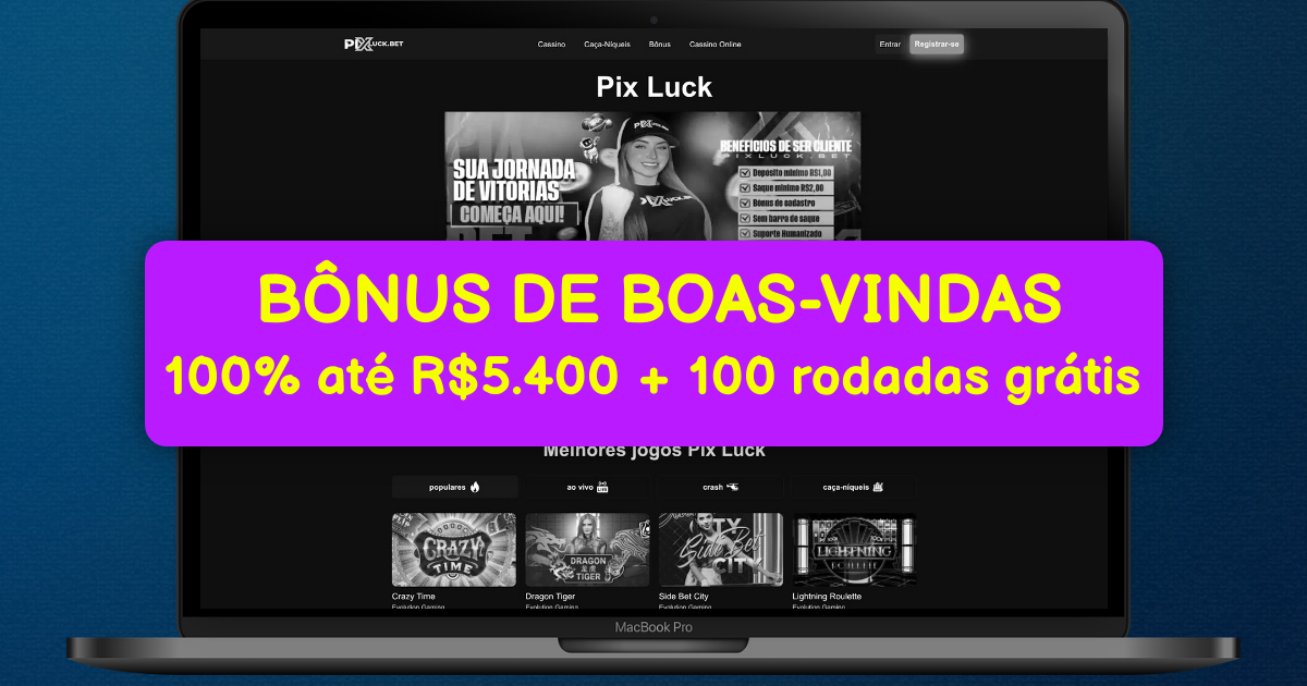 Pix Luck banner
